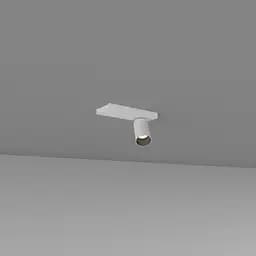 Накладний світильник Skarlat RSLC78049-1 1×7W WH+BK 4000K