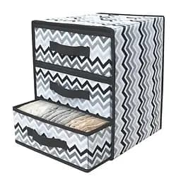Органайзер Handy Home Zigzag з трьома висувними ящиками, 36х30х30 см (ZSH-07) - мініатюра 4
