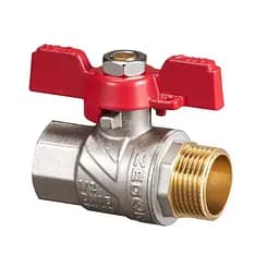 Кран шаровой Zegor ECO FN31 прямой 1/2" ВН PN30 30412