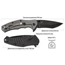 Ніж Skif Griffin II BSW Black - мініатюра 9