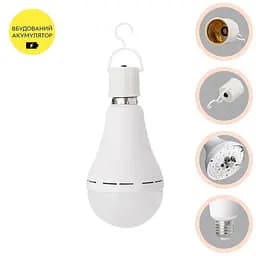 Лампа Eurolamp Led A90 18W E27 4500K з акумулятором (LED-A90-18274(EM)) - мініатюра 3