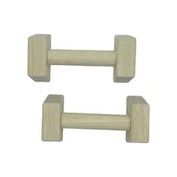 Паралетси, упори для віджимання дерев'яні Wood Gym Push Up NE-WD-20 з бука 20 см 2 шт - мініатюра 3