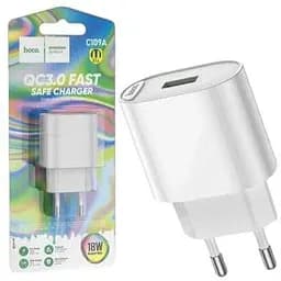 Сетевое зарядное устройство Hoco C109A QC3.0 1 USB/3.0 A