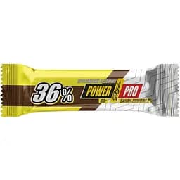 Протеїнові батончики Power Pro Protein Bar 36% Banana Chocolate 1.2 кг (20 шт. x 60 г) 