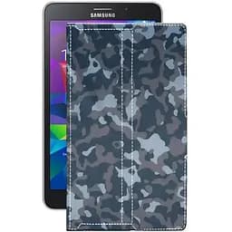 Чохол StatusCASE з екошкіри для планшету Samsung Galaxy Tab 4 7.0 (T231) Хаки-синій