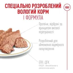 Набір вологого корму Royal Canin French Bulldog Loaf для собак породи французький бульдог 1.02 кг (12 шт. х 85 г) - мініатюра 6
