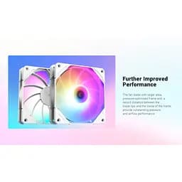 Кулер до корпусу ID-Cooling Вентилятор ID-Cooling TF-12025-Pro ARGB White (TF-12025-PRO-ARGB-WHITE) - мініатюра 8