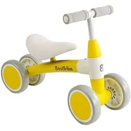 Беговел 4-х колесный BST-90900 Best Trike прочная рама сиденье мягкие колеса желтый