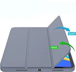 Чохол-книжка BeCover Tri Fold Soft TPU з кріпленням Apple Pencil для Apple iPad Pro 11 2020/2021/2022 Purple (711114) - мініатюра 5