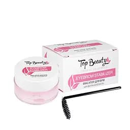 Віск для фіксації брів Top Beauty з кератином 20 мл