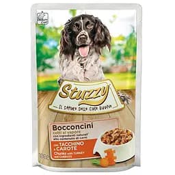Корм для собак Stuzzy Dog Turkey Carrot штузи Дог індейка морква в соусі , пауч, 100г