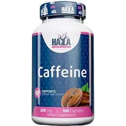 Кофеїн Haya Labs Caffeine 200 мг 100 капсул