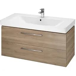 Тумба з умивальником Cersanit Lara Mille 100 горіх S801-365