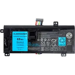 Акумулятор для ноутбуків Dell Alienware 14 Series (G05YJ) 11.1V 69W