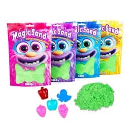 Кінетичний пісок Strateg Magic sand зелений 500 г (39403-2) - мініатюра 3
