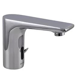 Смеситель сенсорный HOTEC 19.117 для умывальника с трансформатором горячая холодная вода автоматический