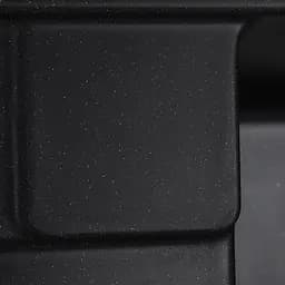 Кухонна мийка Zerix ZS-6550S-14 black металік ZX4546, Чорний матовий - мініатюра 2