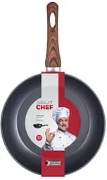 Сковорода Bravo Chef классическая 30 см универсальная антипригарное покрытие ㅤ ㅤ