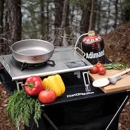 Туристична плита стіл Naturehike NH20RJ001 4500Вт (Сріблястий) - мініатюра 6