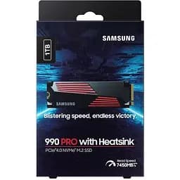 Накопичувач SSD M.2 2280 1TB 990 PRO with Heatsink Samsung (MZ-V9P1T0CW) - мініатюра 8