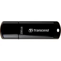 USB флеш накопичувач Transcend 256GB JetFlash 700 Black USB 3.1 (TS256GJF700) - мініатюра 3