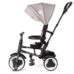 Дитячий складний триколісний велосипед Qplay Rito Eva сірий (S380-7Grey) - мініатюра 2