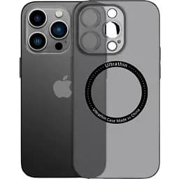Ультратонкий чохол CasePro Ultra Thin MagSafe із захистом камери Black для iPhone 14 Plus