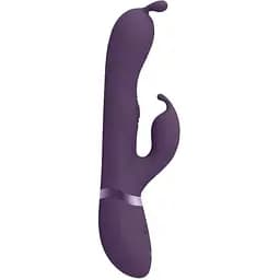 Вібратор-кролик Vive Gada для точок U G A та клітора фіолетовий