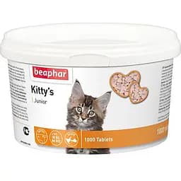 Кормовая добавка для котят с биотином Beaphar Kitty's Junior 1000 табл