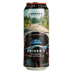 Пиво безалкогольне Forever Driver's Blanche світле пшеничне 0.5% 0.5 л