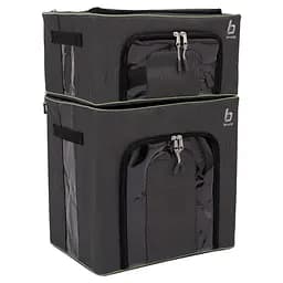 Комплект боксів-органайзерів складаних Bo-Camp Box Set M+L Anthracite (1709280) - мініатюра 2