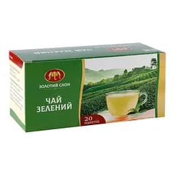 Чай зелений Золотий Слон (20 шт. х 1.3 г)
