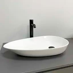 Умивальник VBI Trento 60 white накладний VBI-011904, Білий - мініатюра 3