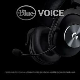 Ігрова гарнітура Logitech G Pro X Gaming Headset Black (981-000818) - мініатюра 8