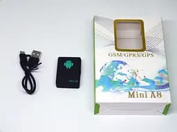 GPS трекер Mini A8 з прослуховуванням, GSM маячок для авто, собак, котів - мініатюра 5