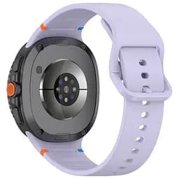 Силіконовий ремінець на смарт годинник Samsung Galaxy Watch 8 40mm/8 Classic 46mm/8 44mm, Silicone, lavender, зі зручною застібкою, на фітнес браслет, ArmorStandart (ARM86872) - мініатюра 2