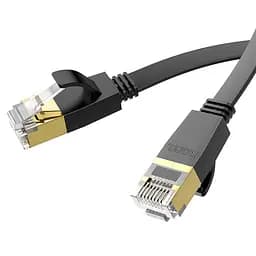 Патч-корд Hoco US07 General pure copper flat network 10 метрів кабель плоский вита пара - мініатюра 3