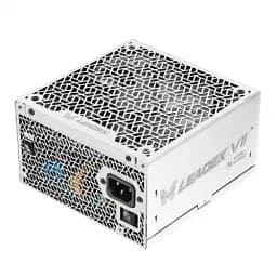 Блок живлення 1300 Вт, Super Flower LEADEX VII XG, White, модульний, 80+ Gold, Active PFC, 14 см FDB, 4xMolex / 12xSATA / 1x16-pin / 4x6+2-pin / 2x4+4-pin / 1x20+4-pin, захист OVP/OCP/OPP/SCP/UVP/OTP/NLO/SIP, ATX3.1 (SF-1300F14XG(WH)) - мініатюра 3