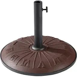 Подставка для зонта Time Eco бетонная круглая коричневая 15 кг (TE-H1-15)