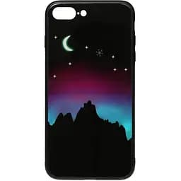 Чохол-накладка Toto Night Light Print Glass Case Apple iPhone 7 Plus/8 Plus Young Moon