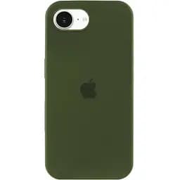 Чехол Silicone Case для Apple iPhone 16e Dark Olive AA [136633]