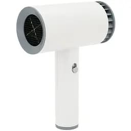 Беспроводной фен Voltronic CFJ-1, 2600mAh, 2 режима (от батареи только холодный режим), зарядка от 220V + microUSB, 145х70х199, White