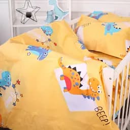 Підковдра MirSon Бязь Kids Time 20-0033 Good dinosaur 110х140 см (2200009638923)