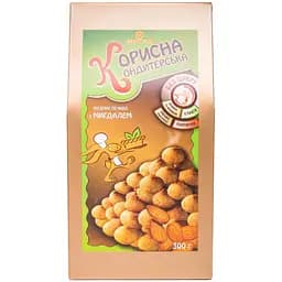 Пісочне печиво Корисна кондитерська з мигдалем без цукру 300 г (388924)