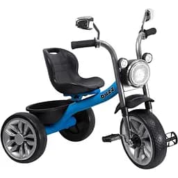 Велосипед триколісний Tilly Buzz T-325 синій з кошиком