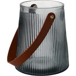 Ваза Viva Sophia с ручкой черная 15 см (A060158)