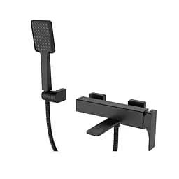 Смеситель для ванны с коротким изливом Koer KB-41010-05 KR3485 Черный матовый