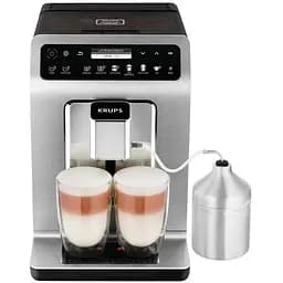 Кавомашина Krups Evidence, 2.3 л зерно+мелена сіро-чорна