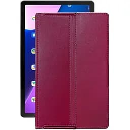 Чехол StatusCASE из экокожи для планшета Lenovo Tab M10 Plus (3rd) Бордовый