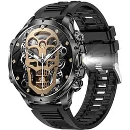 Смарт-годинник Uwatch Smart Turbo Power Rubber 2 ремінці чорний (3256)